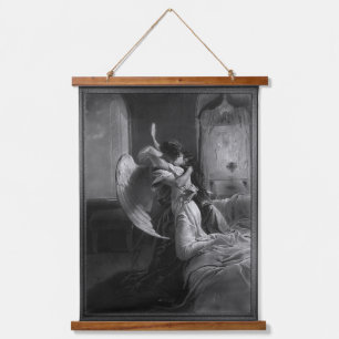 Romantic Encounter by Mihaly von Zichy Hanging Tapestry
