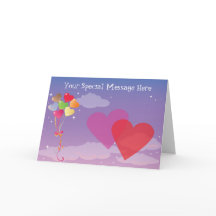 Romantic Evening Hearts & Balloons