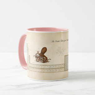 Romantic Faux-Antique Periodic Table of Elements Mug