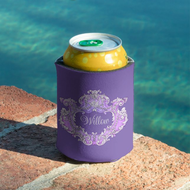 Romantic,Feminine,Personalised  Can Cooler (In Situ Pool)