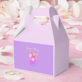 Romantic Floral – Botanical Fantasy Minimalist  Favour Box