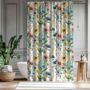 Romantic Floral Curtain Pastel Gift for Parents