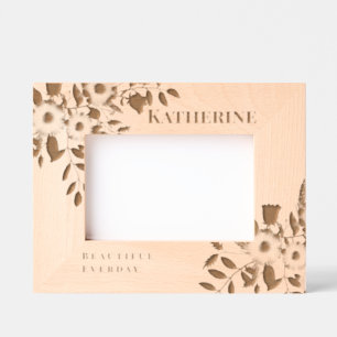 Romantic Floral Etched Frames
