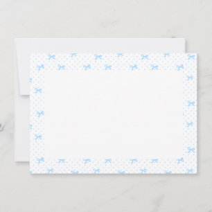 Romantic Floral Monogram Notecard