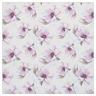 Romantic Floral Pattern Fabric