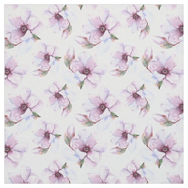 Romantic Floral Pattern Fabric (Swatch)