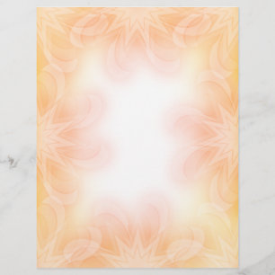 Romantic Floral scrapbook paper design