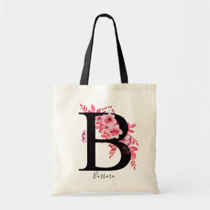 Romantic Floral Vintage Botanical Bridal tote Bag