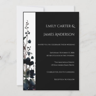 Romantic Floral Wedding Soft Elegant Invitation