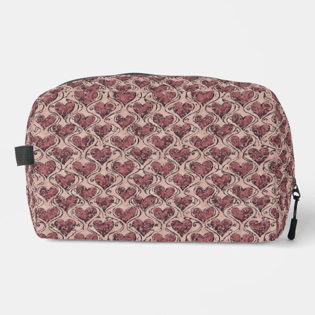 Romantic Flourish Cosmetic Dopp Kit (Front)