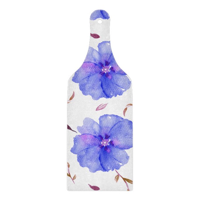 Romantic Flower Chopping Board – Gift for Her (Front)