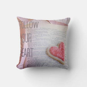 Romantic Follow Your Heart Romeo & Juliet Cushion
