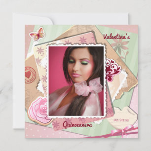 Romantic Frame Photo Invitation