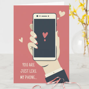 Romantic Funny Valentine Card – For Him