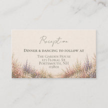 Romantic Garden Enclosure Card