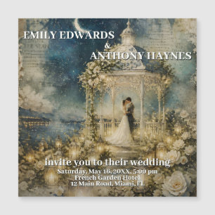 Romantic Garden Wedding Invitation
