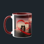 Romantic Gift Cup<br><div class="desc">Romantic gift for him or her or for couples editable and customisable with photo.</div>