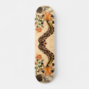 Romantic Giraffe - Gentleman - Funny - Skateboard