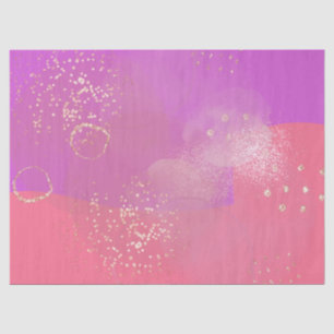 Romantic glitter pink wallpaper tissue paper