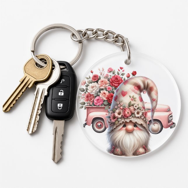 Romantic Gnome Keychain (Creator Uploaded)