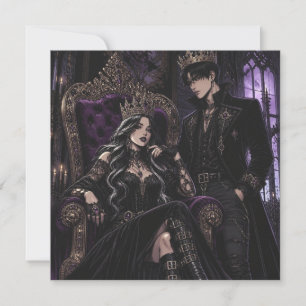 Romantic Goth King and Queen   Dark Aesthetic
