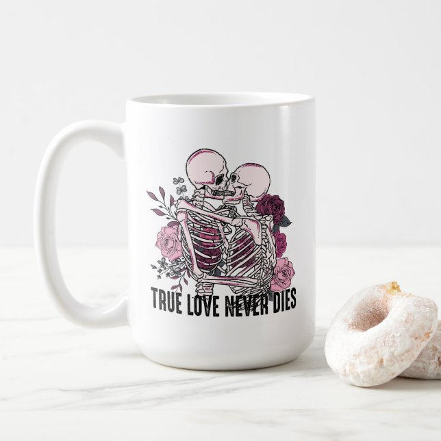 Romantic Gothic  Coffee Mug (With Donut)
