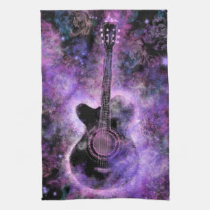 Romantic Guitar Music - Magic Sound Tea Towel
