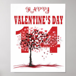 Romantic Happy Valentine’s Day Wall Art & Décor –