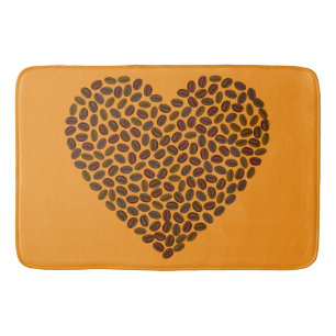 Romantic Heart Bath Mat – Plush & Stylish