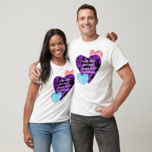 Romantic Heart Design T-Shirt