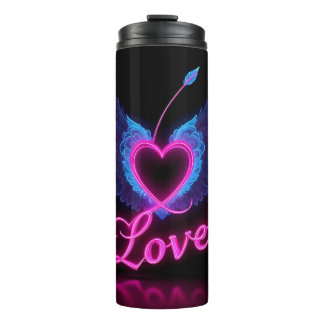 Romantic Heart Love Wings Paper Cups