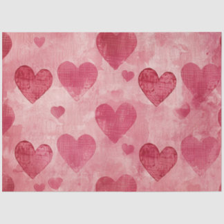 Romantic Heart Tissue Paper