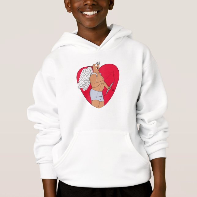 Romantic Heart With an Unusual Cupid (Front)