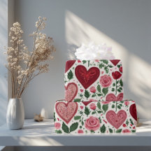 Romantic Hearts Meets Botanical Elegance Rustic 