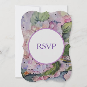 Romantic Hydrangea Invitation