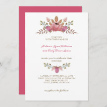 Romantic Indian Red Flowers Crown Wedding