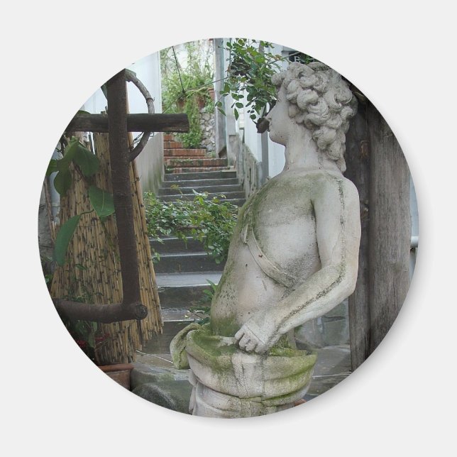 Romantic Italy custom magnet (Front)