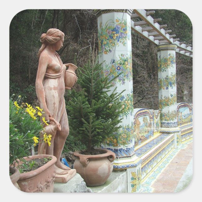 Romantic Italy custom stickers (Front)