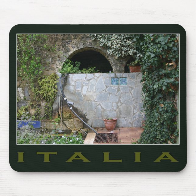 Romantic Italy mousepad (Front)