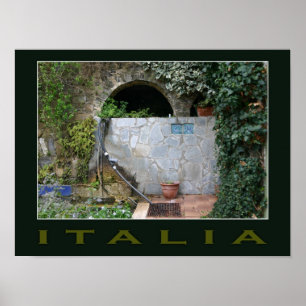 Romantic Italy poster