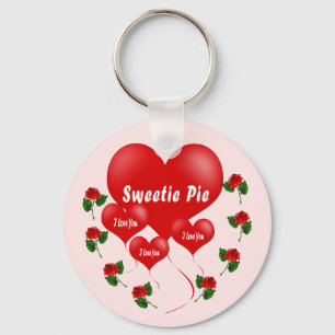 Romantic key chain