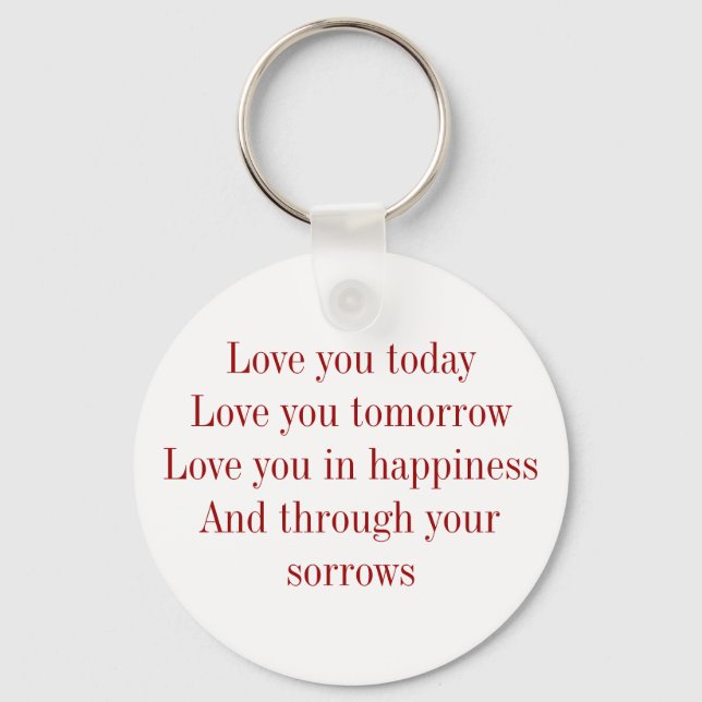 romantic keychains (Front)