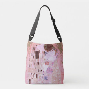 Romantic Kiss in Soft Pink Crossbody Bag
