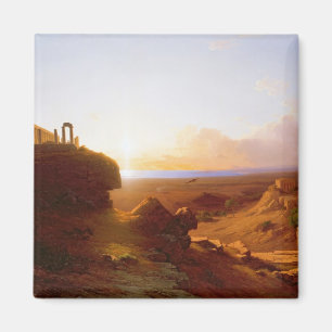 Romantic Landscape, 1860 Magnet