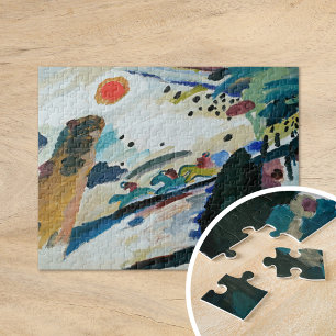 Romantic Landscape   Kandinsky Jigsaw Puzzle