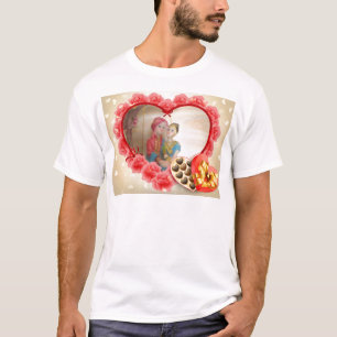 Romantic Love Heart Art Print T-Shirt