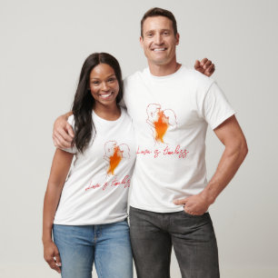 Romantic Love Illustration T-Shirt