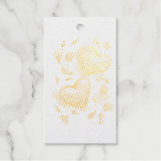Romantic Love in Bloom  Gift Tags