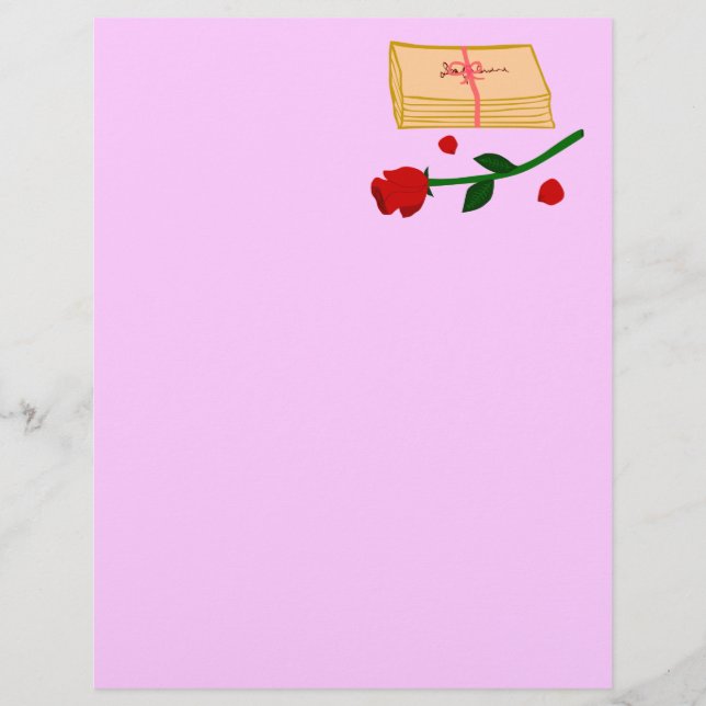 Romantic Love Letters (Front)