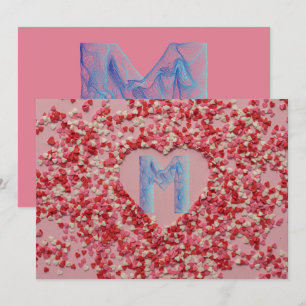 Romantic love M Invitation